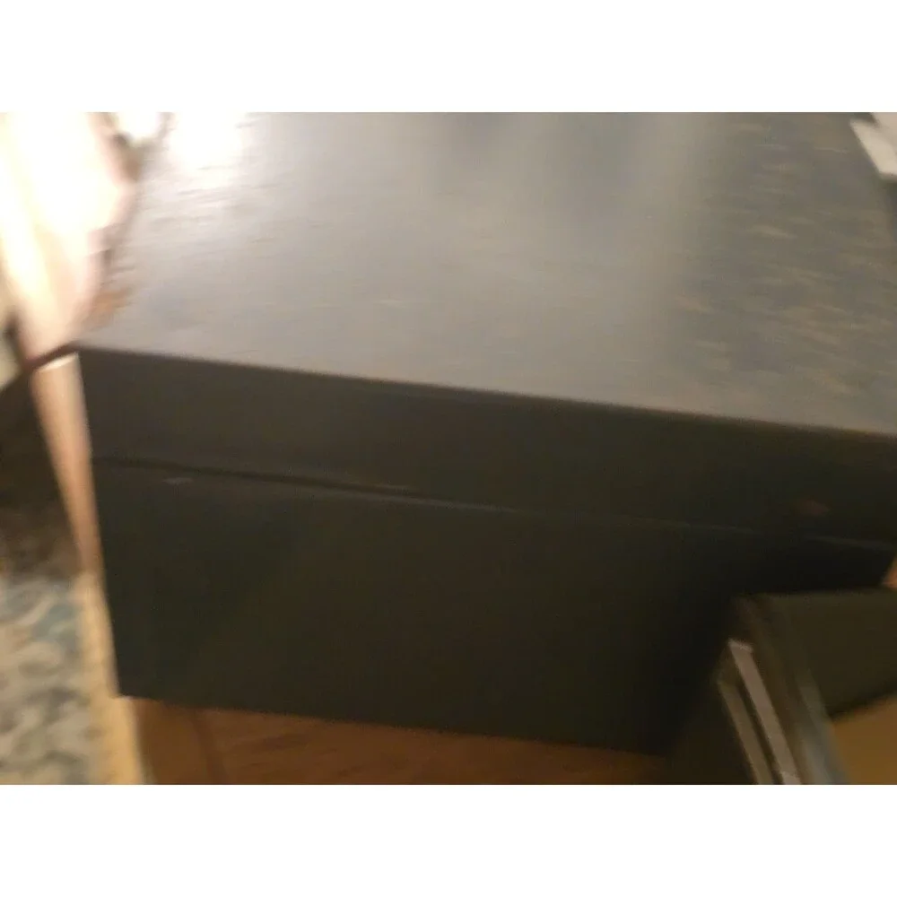Vintage Steelmaster Industrial Metal Index Card File Box Gray Art Steel Co...